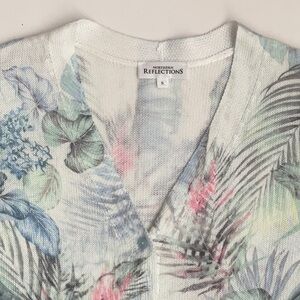 Northern Reflections Tropical Print Cardigan